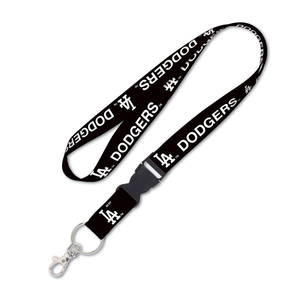 MLB Los Angeles Dodgers WinCraft Blackout Reversible Lanyard