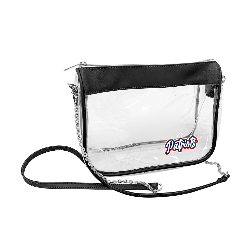 NFL New England Patriots Logo Brands Hype Clear Bag