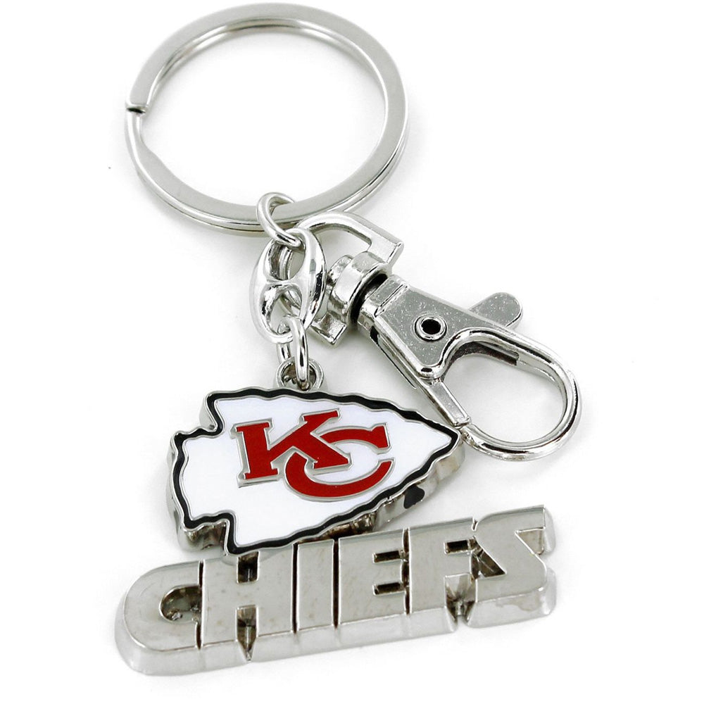 NFL Kansas City Chiefs Aminco Logo Keychain