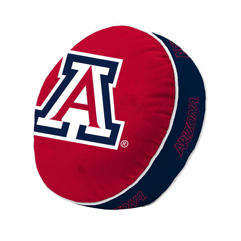 NCAA Arizona Wildcats Logo Brands Puff Pillow