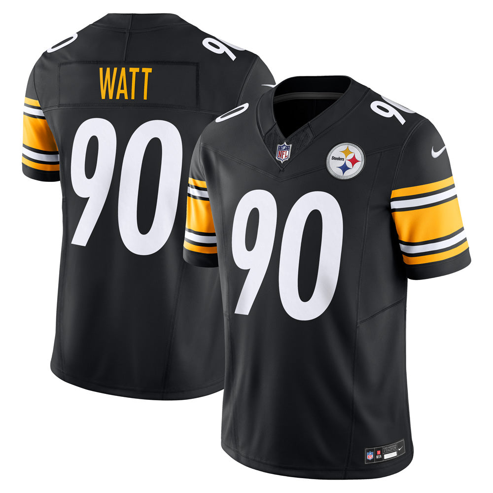 NFL Pittsburgh Steelers TJ Watt Nike 2023/24 Alternate Vapor F.U.S.E. Limited Jersey