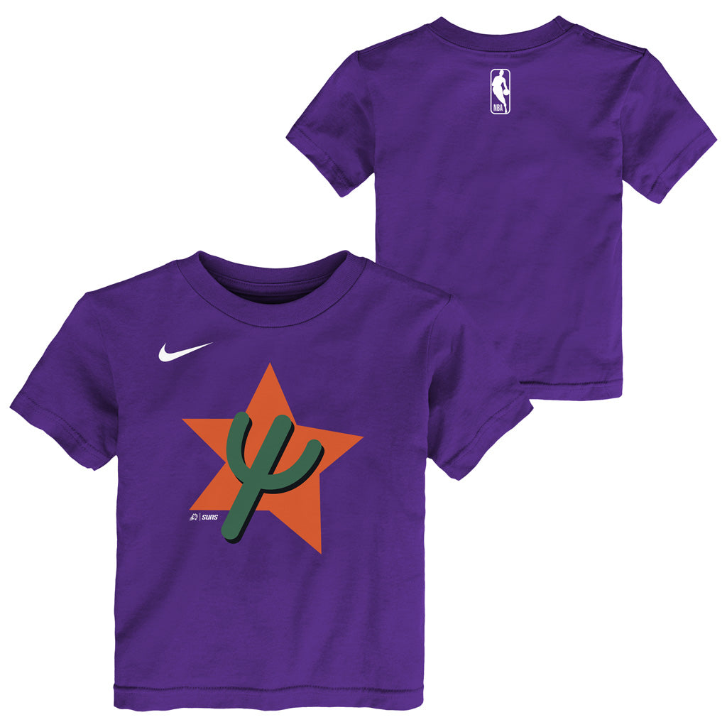 NBA Phoenix Suns Toddler Nike City Edition 2024/25 Essential Logo T-Shirt