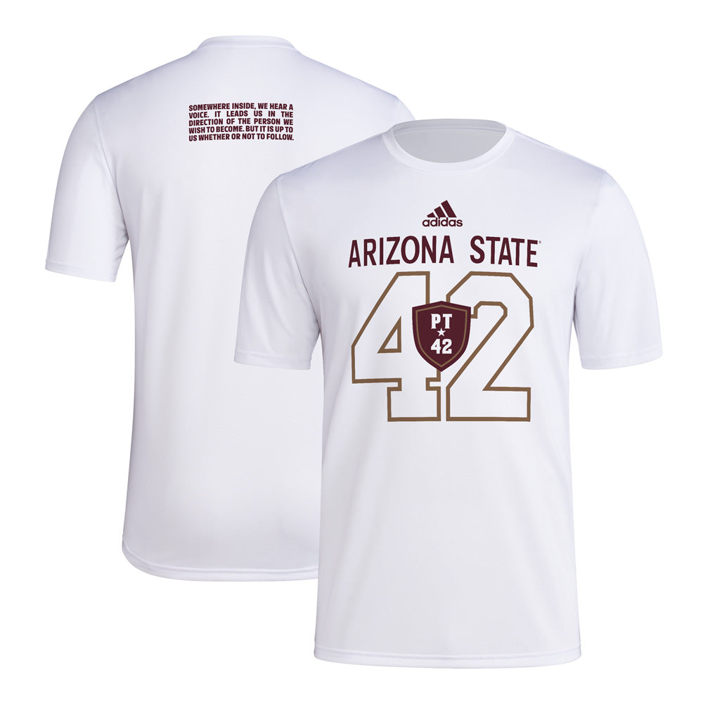 NCAA Arizona State Sun Devils adidas Pat Tillman Icon Pregame Tee