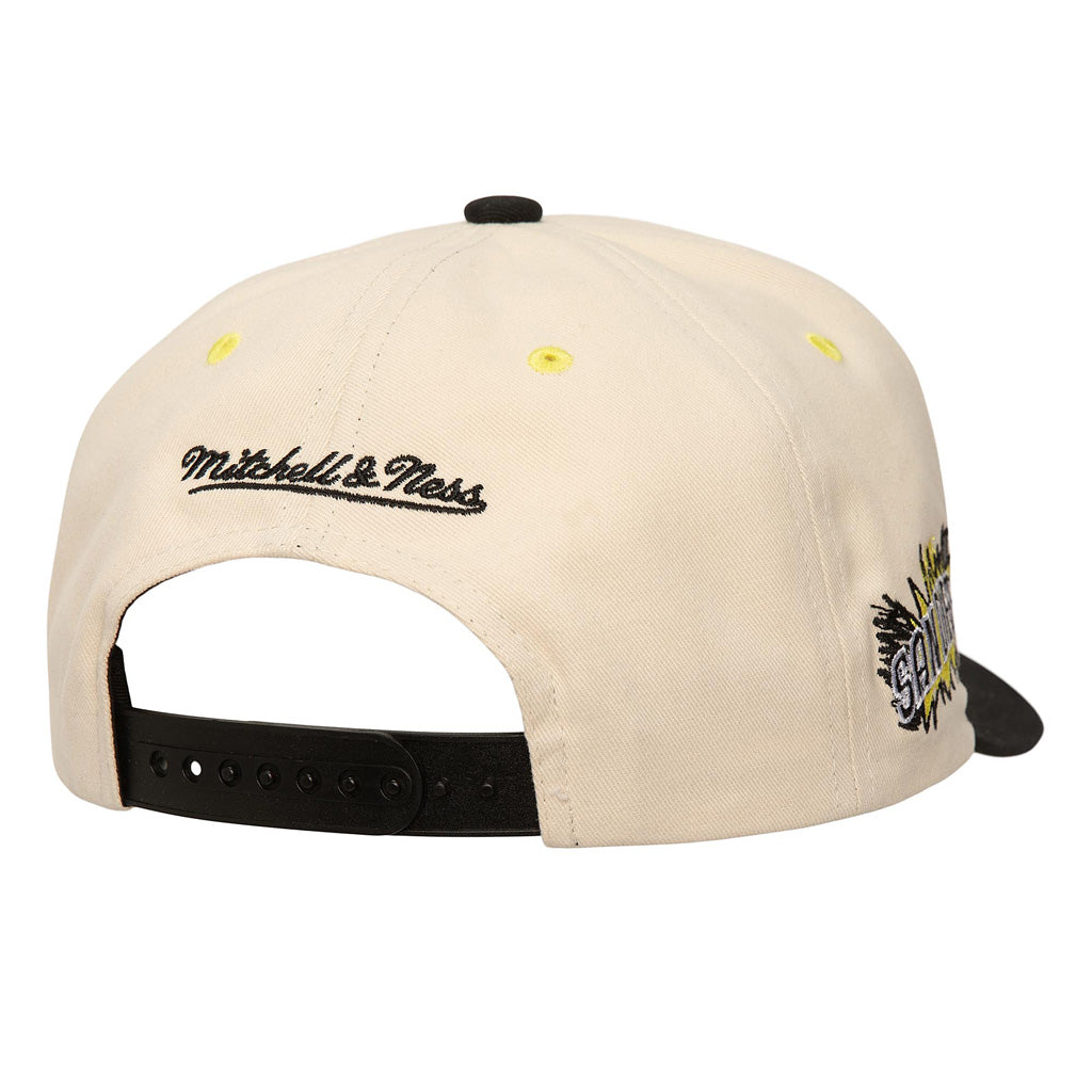 MLB San Diego Padres Mitchell &amp; Ness Overspray Pro Snapback