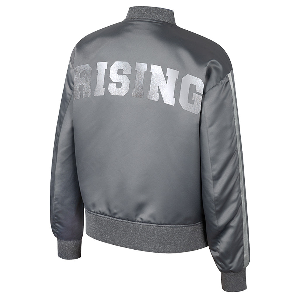 Phoenix Rising Women&#39;s Colosseum Romance Glitter Bomber Jacket