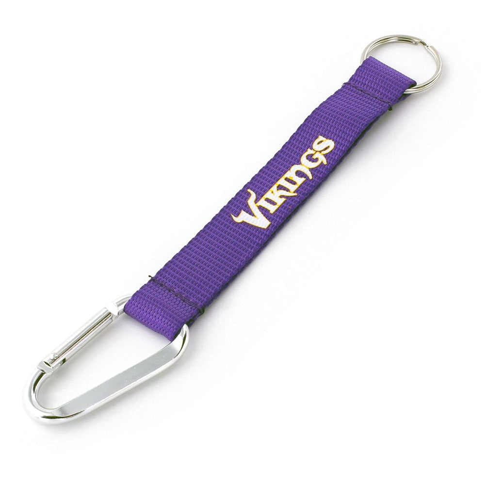 NFL Minnesota Vikings Aminco Carabiner Lanyard Keychain