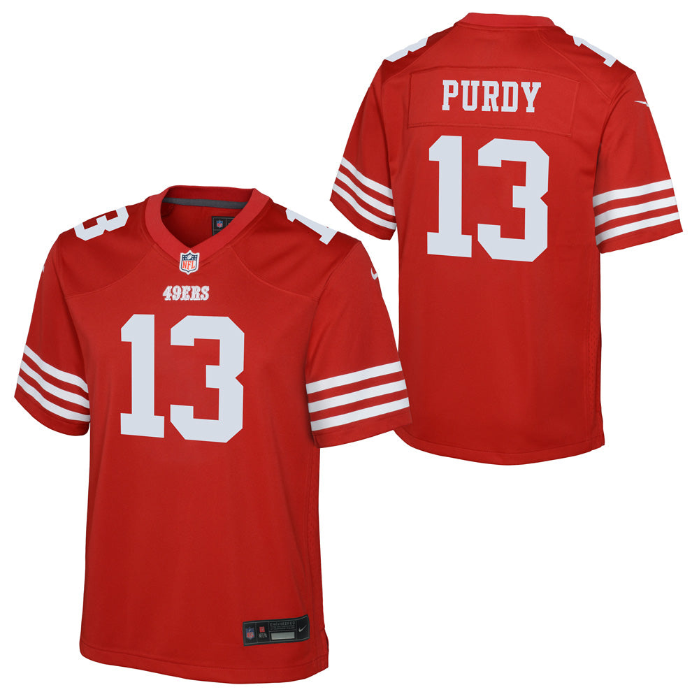 NFL San Francisco 49ers Brock Purdy Youth Nike Game Jersey