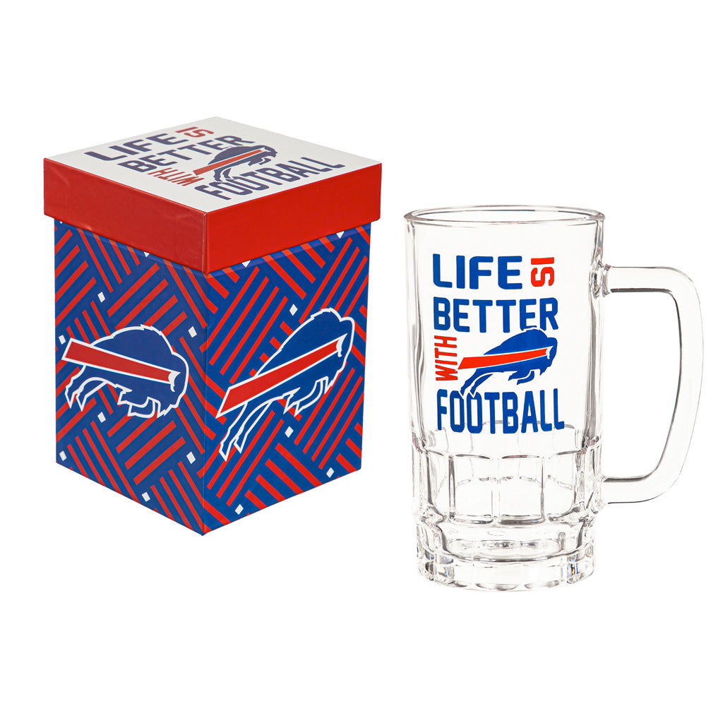 NFL Buffalo Bills Evergreen 18oz Boxed Tankard