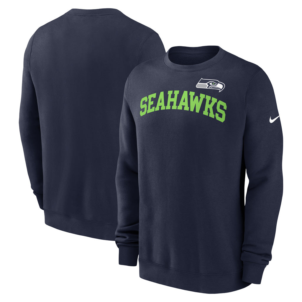 NFL Seattle Seahawks Nike Club Pullover Crew