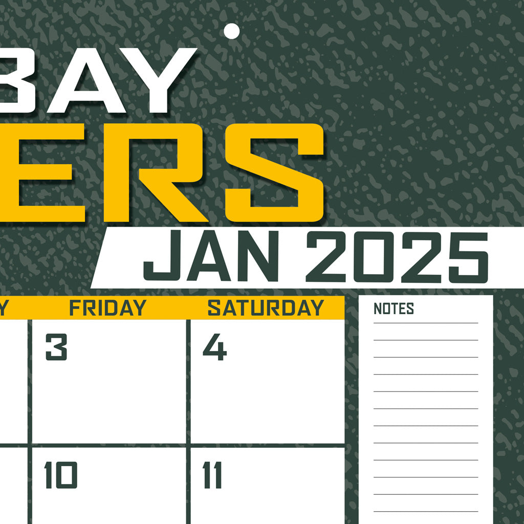 NFL Green Bay Packers 2024-2025 Desk Calendar