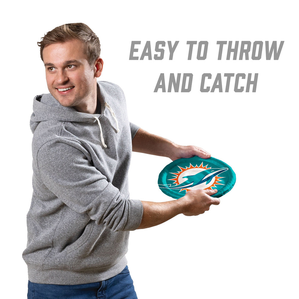 NFL Miami Dolphins Flimzee Bean-Bag Flying Disc