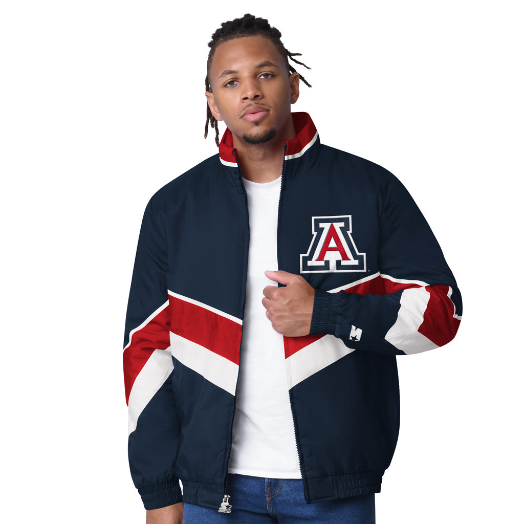 NCAA Arizona Wildcats Starter Captain Full Zip Jacket