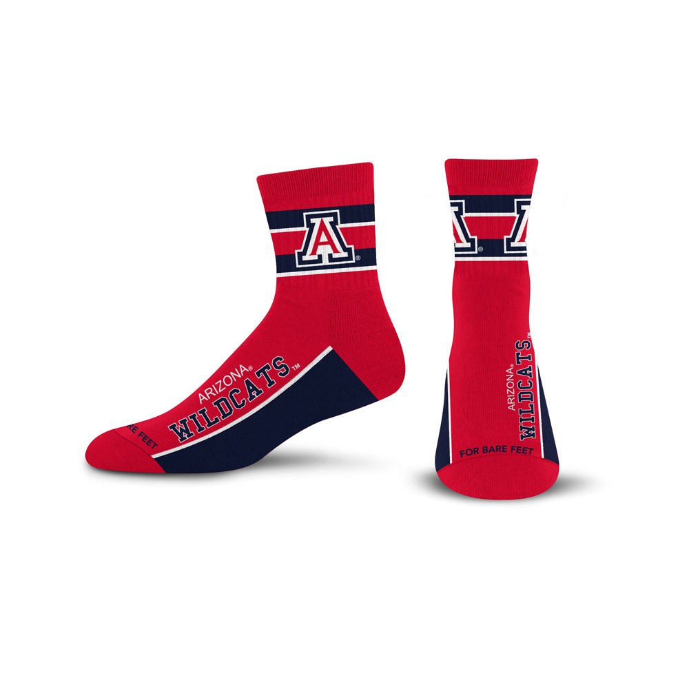 NCAA Arizona Wildcats For Bare Feet Lil&#39; Deuce Ankle Socks