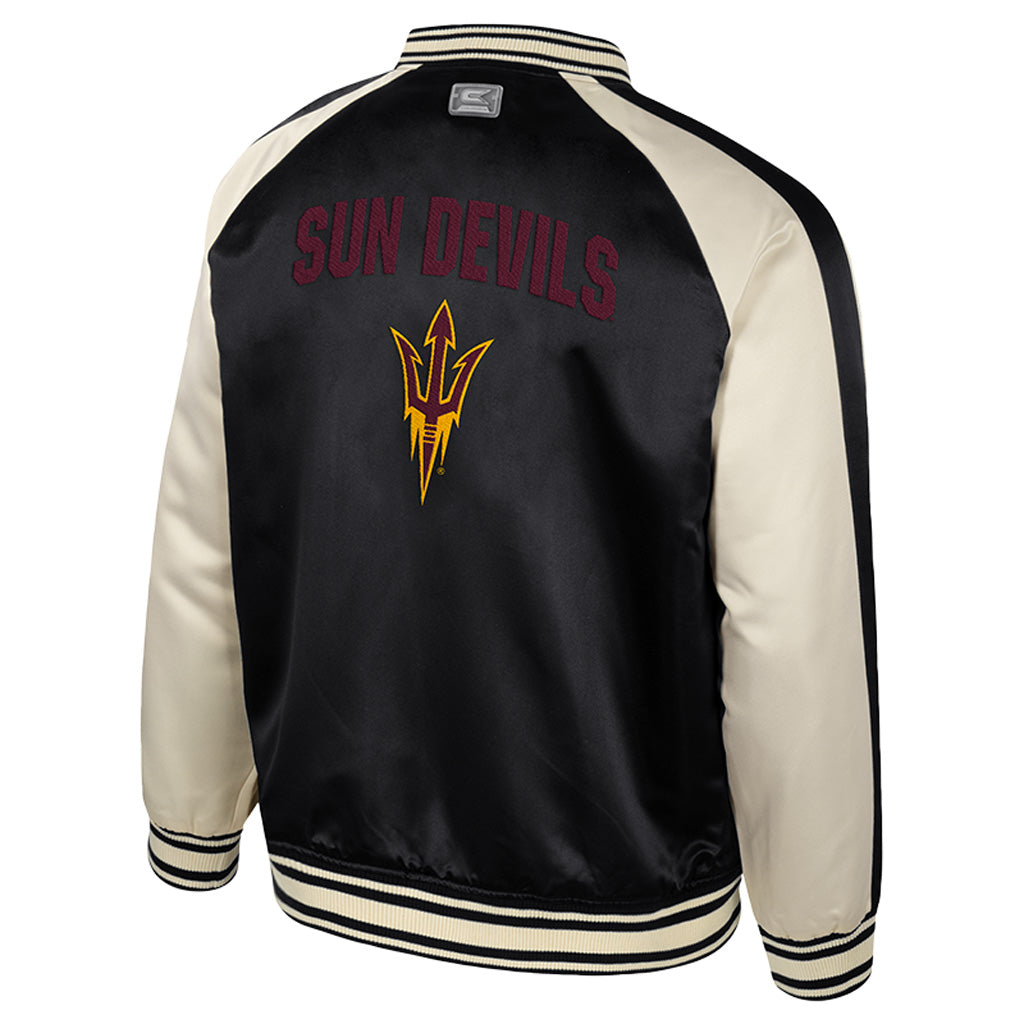 NCAA Arizona State Sun Devils Colosseum Cyberpunk Bomber Full Zip Jacket