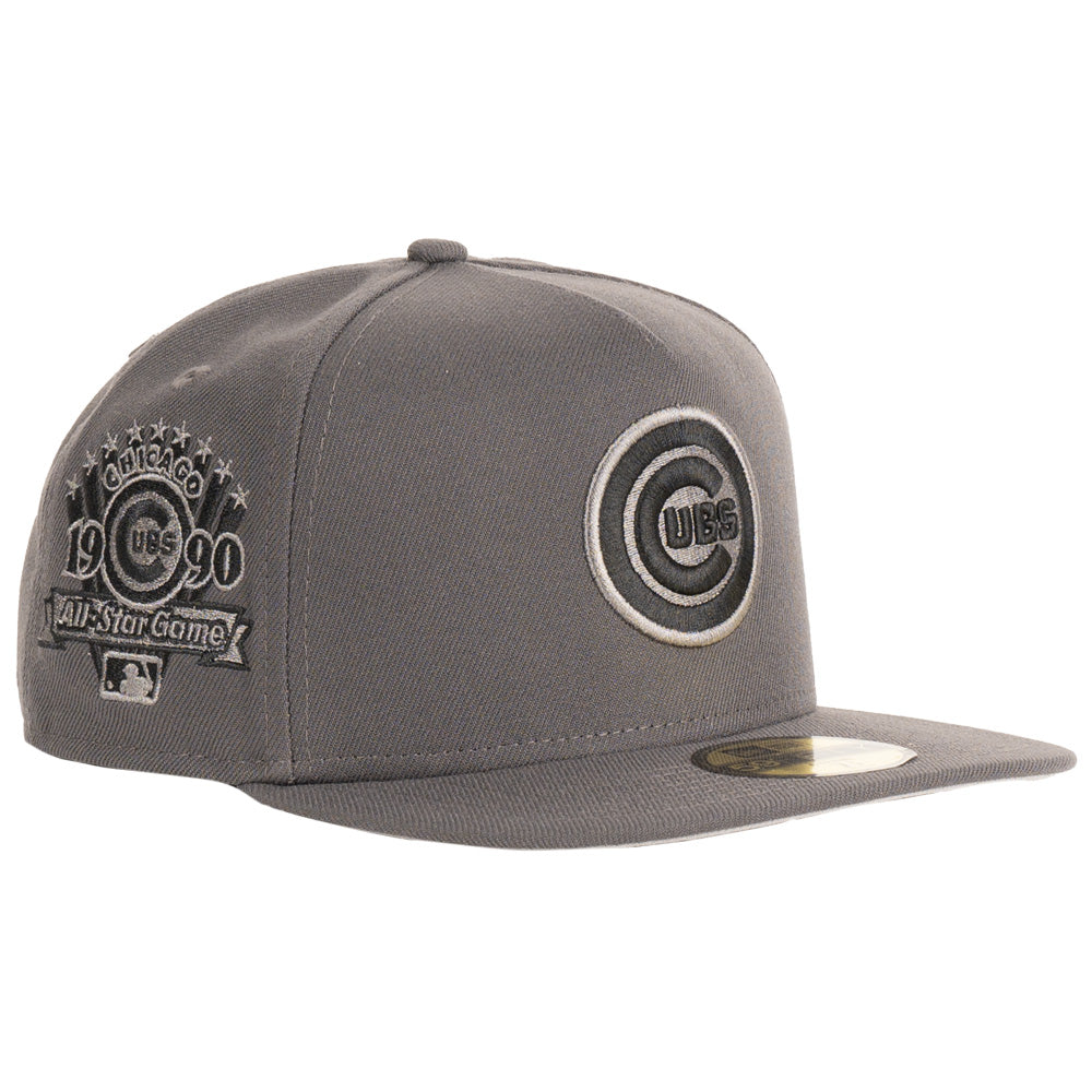 MLB Chicago Cubs New Era Carbon A-Frame 59FIFTY Fitted Hat