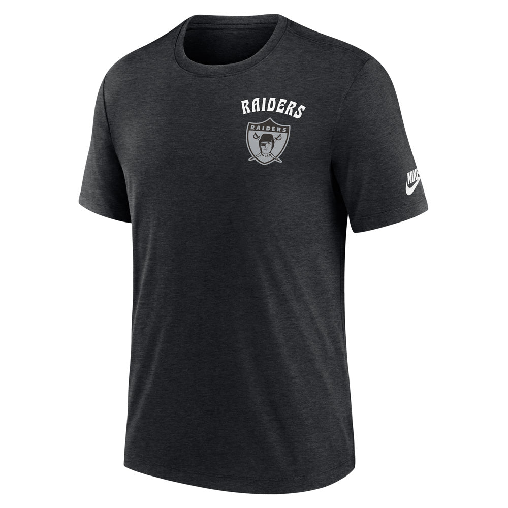 NFL Las Vegas Raiders Nike 2-Hit Triblend Tee