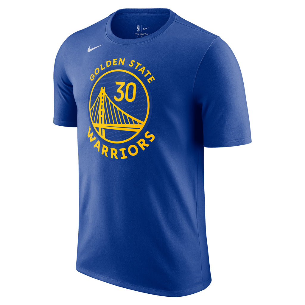 NBA Golden State Warriors Steph Curry Nike Name &amp; Number Tee