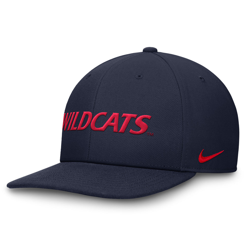 NCAA Arizona Wildcats Nike Dri-Fit Pro Structured Squared Bill Cap