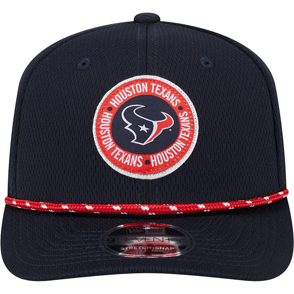 NFL Houston Texans New Era 2024/25 Sideline 9SEVENTY Stretch Snapback Hat