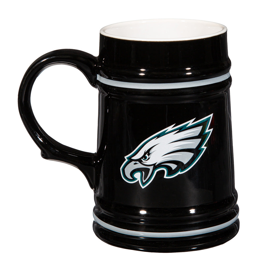 NFL Philadelphia Eagles Evergreen 24oz Ceramic Stein Cup