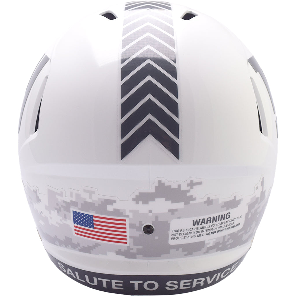 NFL Dallas Cowboys Riddell 2024 Salute to Service Replica Speed Helmet