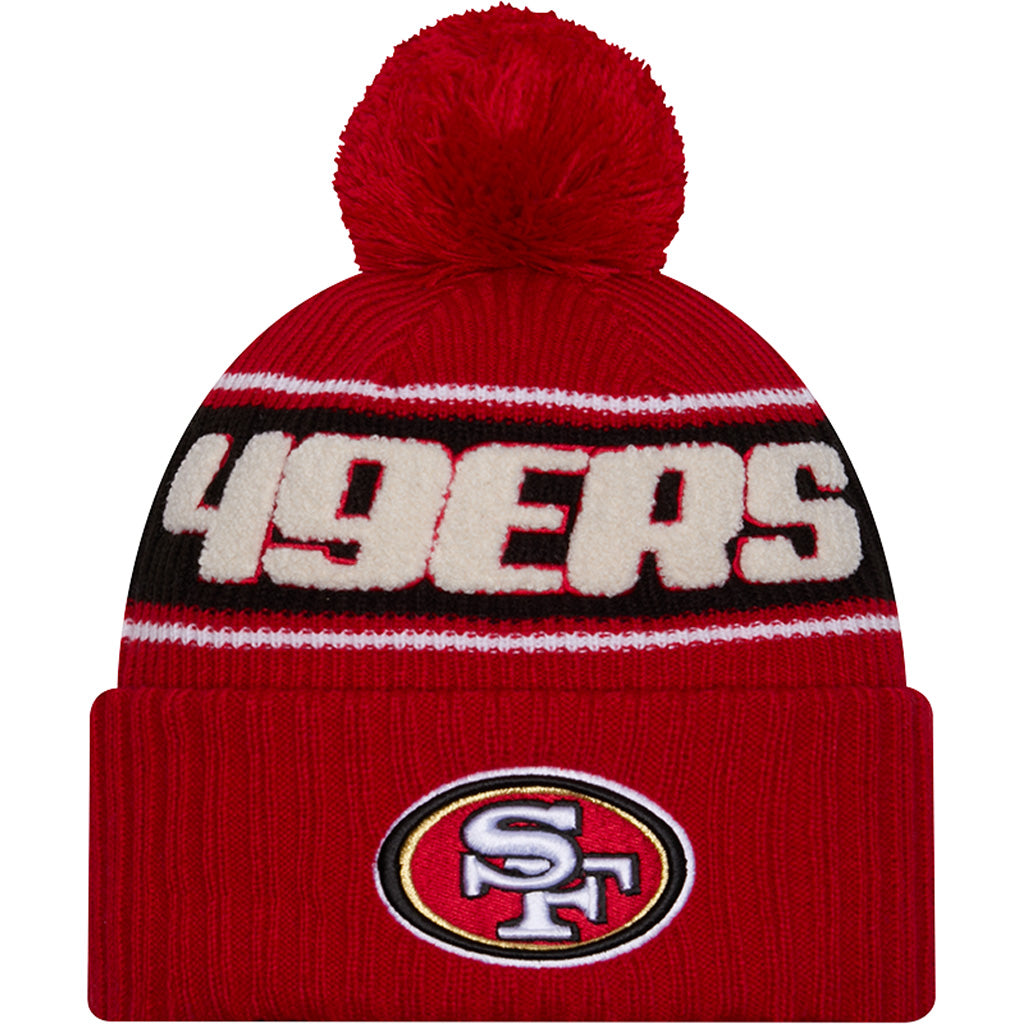 NFL San Francisco 49ers New Era 2024 Sideline Sport Knit Hat