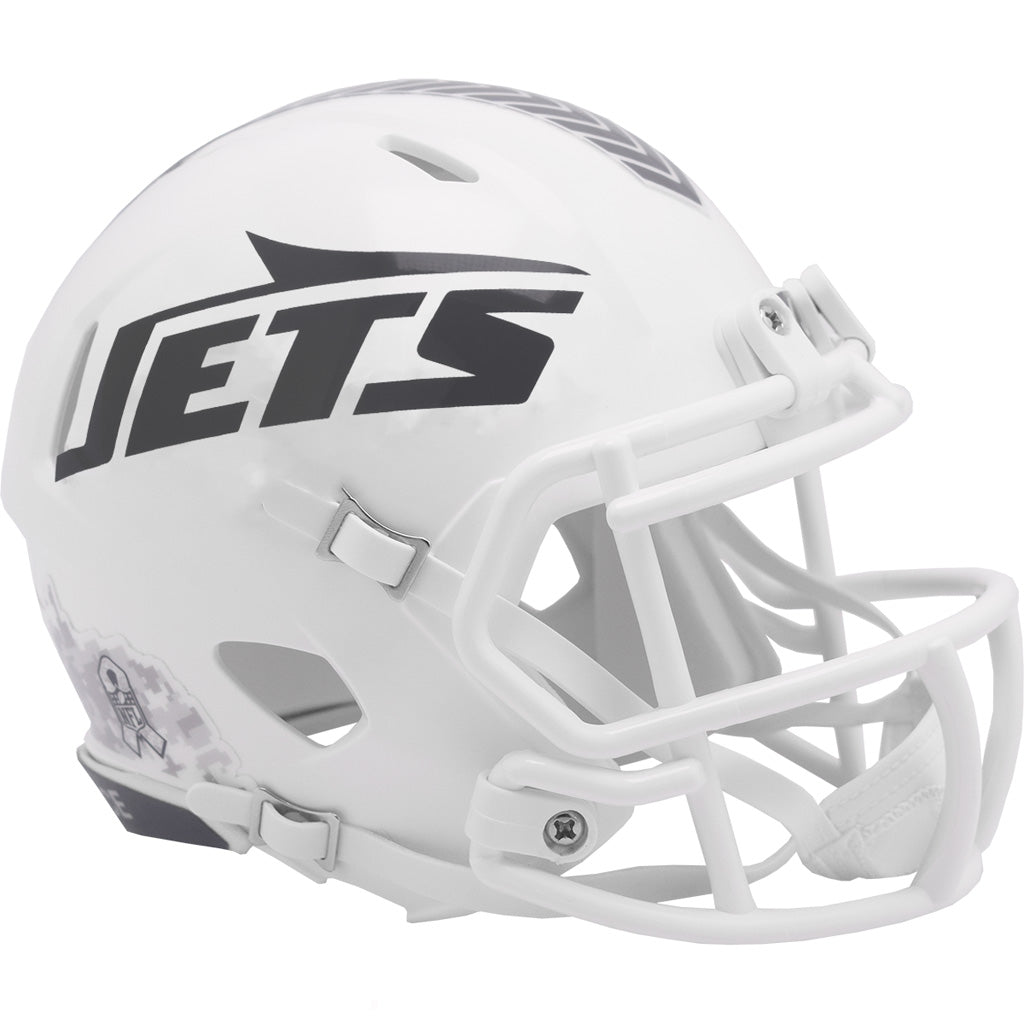 NFL New York Jets Riddell 2024 Salute to Service Mini Speed Helmet