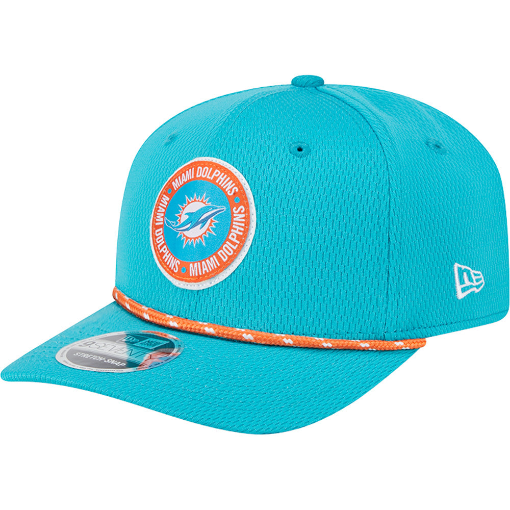 NFL Miami Dolphins New Era 2024/25 Sideline 9SEVENTY Stretch Snapback