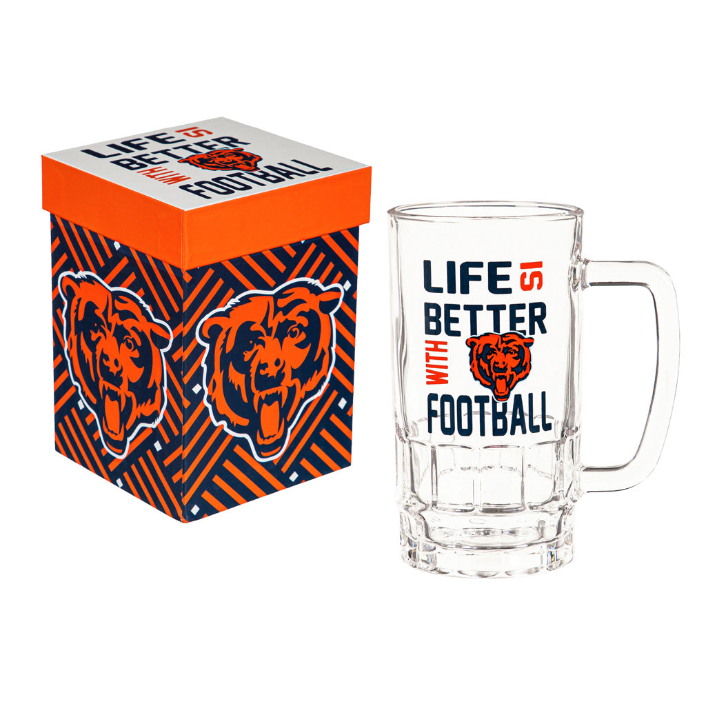 NFL Chicago Bears Evergreen 18oz Boxed Tankard