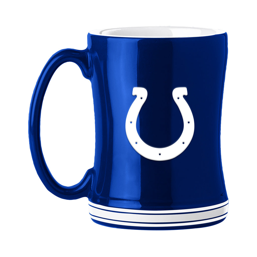 NFL Indianapolis Colts Logo Brands Relief Mug