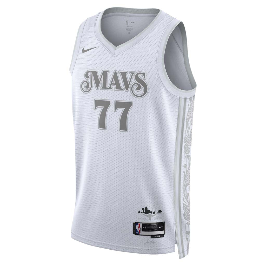 NBA Dallas Mavericks Luka Dončić Nike 2024/25 City Edition Swingman Jersey