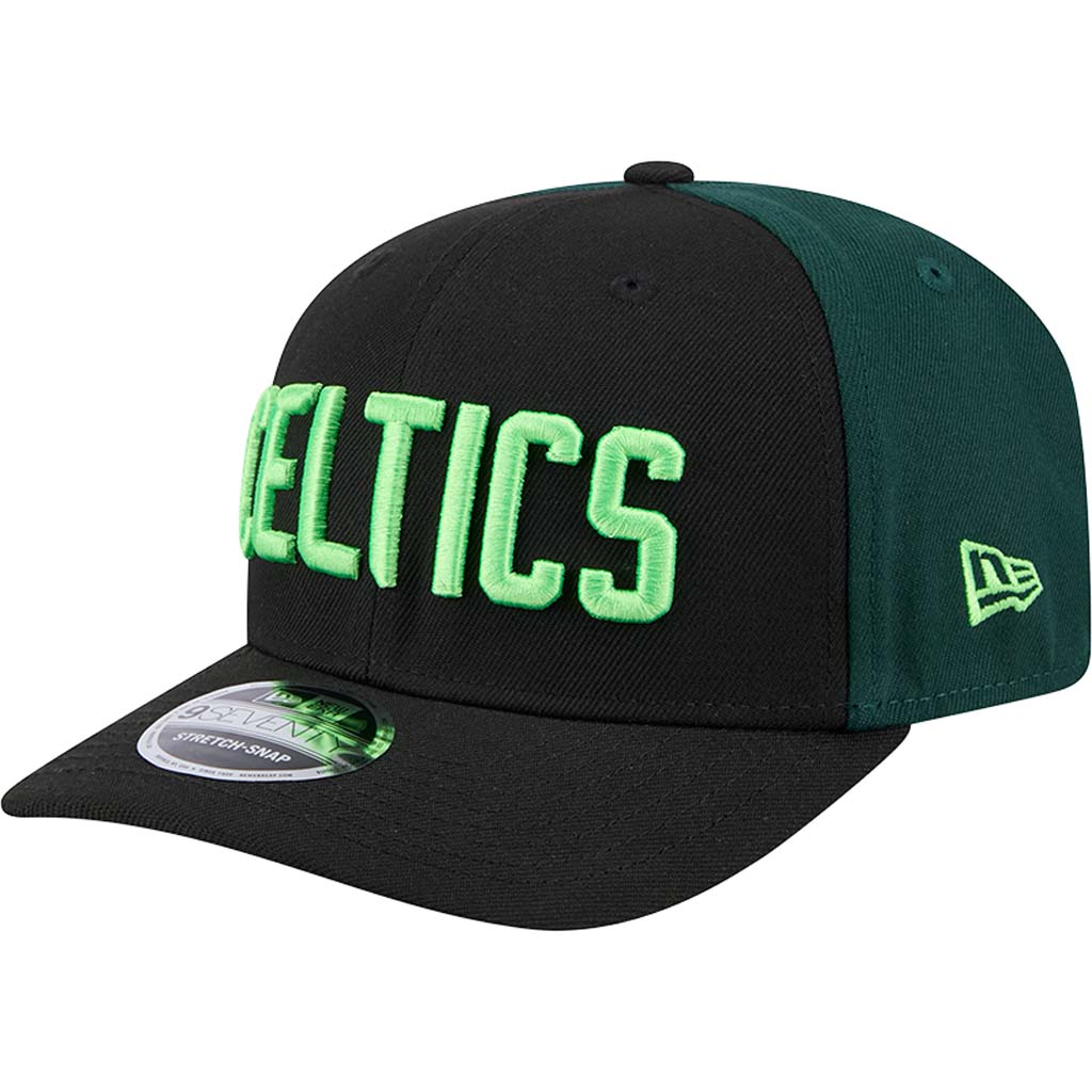 NBA Boston Celtics New Era 2024/25 City Edition 9SEVENTY Stretch Snapback Hat