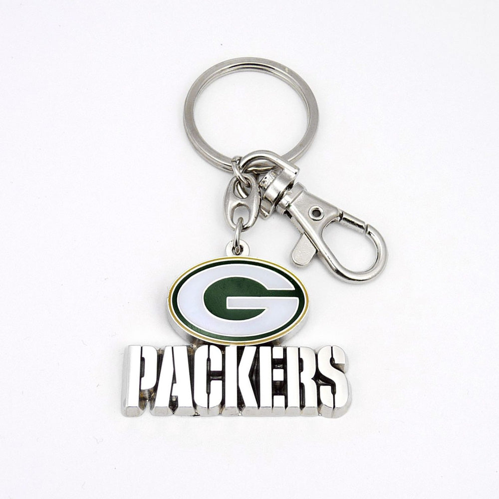 NFL Green Bay Packers Aminco Logo Keychain