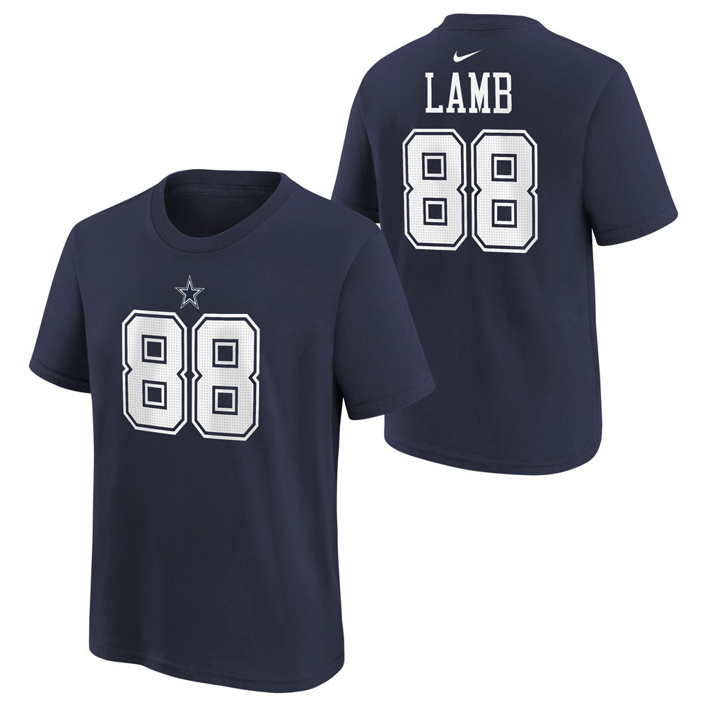 NFL Dallas Cowboys CeeDee Lamb Youth Nike Name &amp; Number Tee