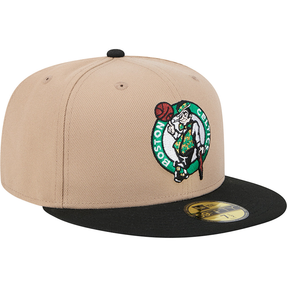 NBA Boston Celtics New Era Camel 59FIFTY Fitted