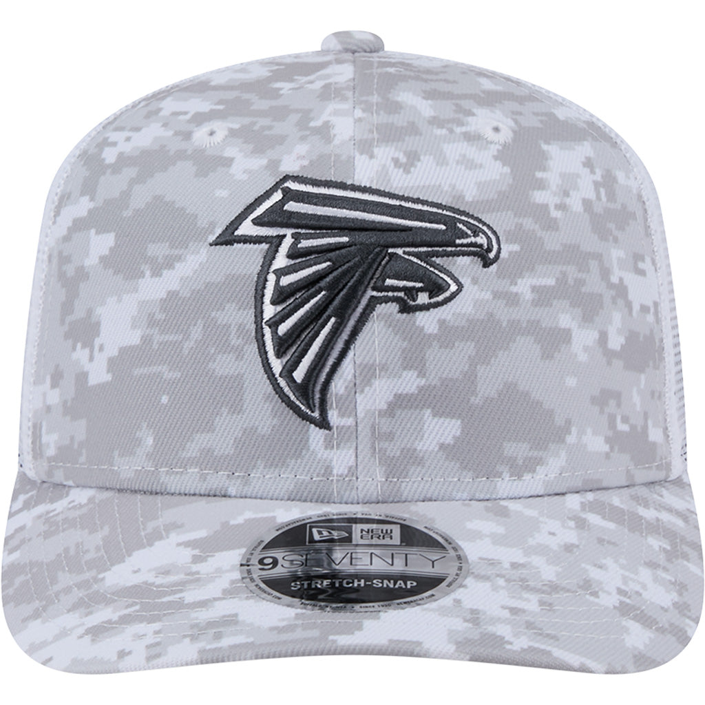 NFL Atlanta Falcons New Era 2024 Salute to Service 9SEVENTY Stretch-Snapback Hat