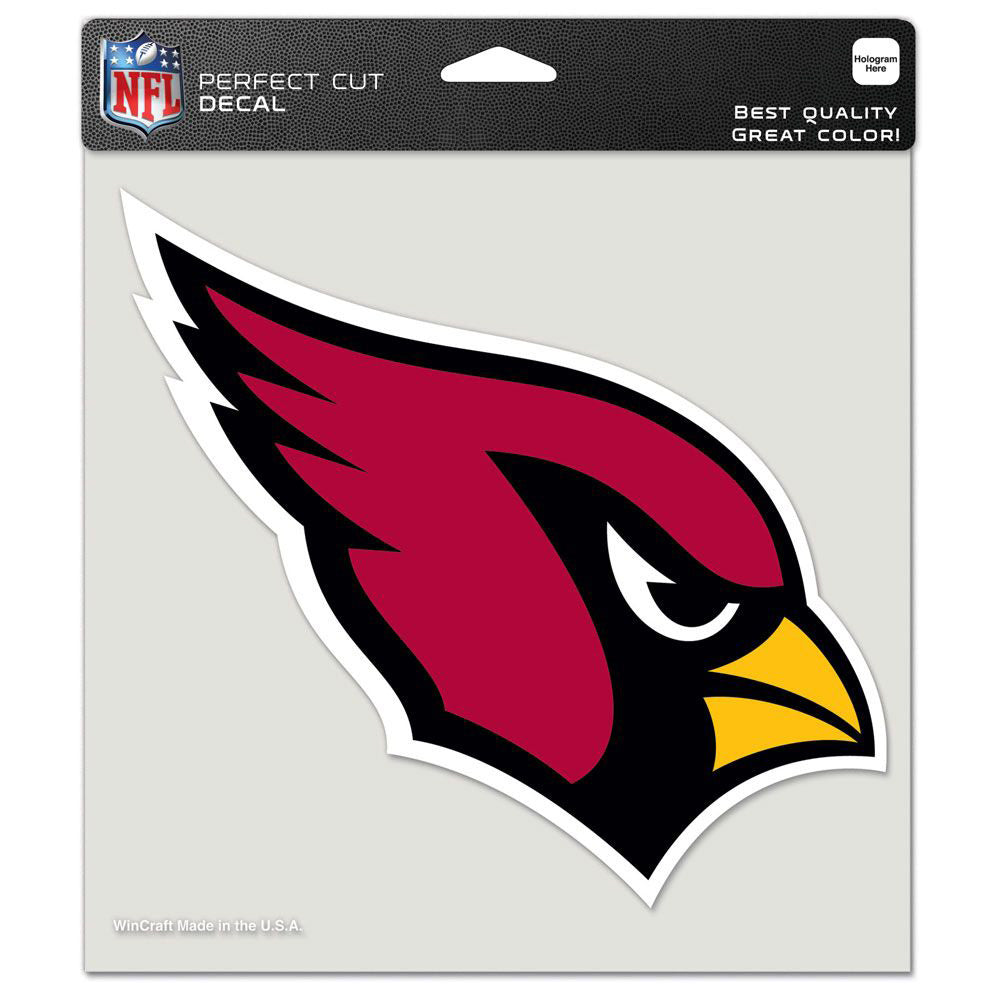 NFL Arizona Cardinals Wincraft 8x8 Car Decal