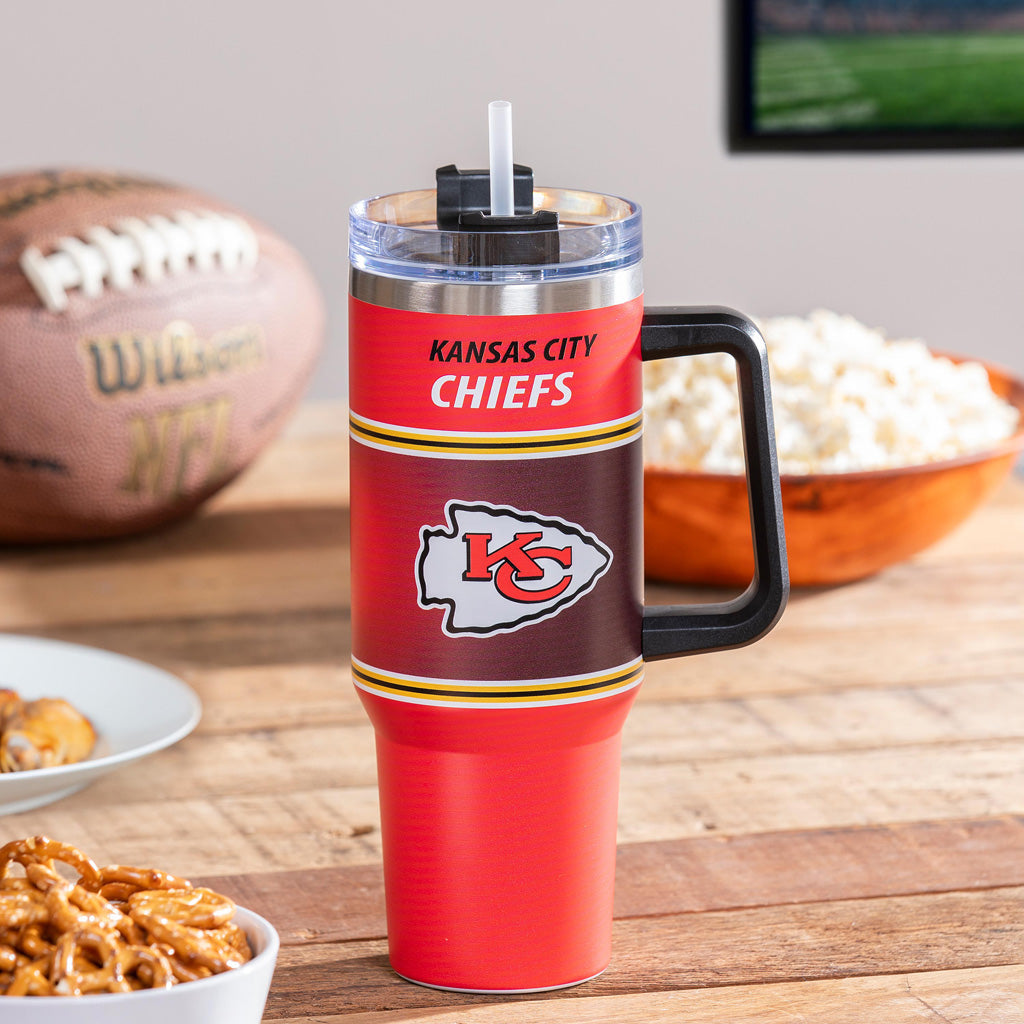 NFL Kansas City Chiefs Evergreen 40oz Canyon Tumbler