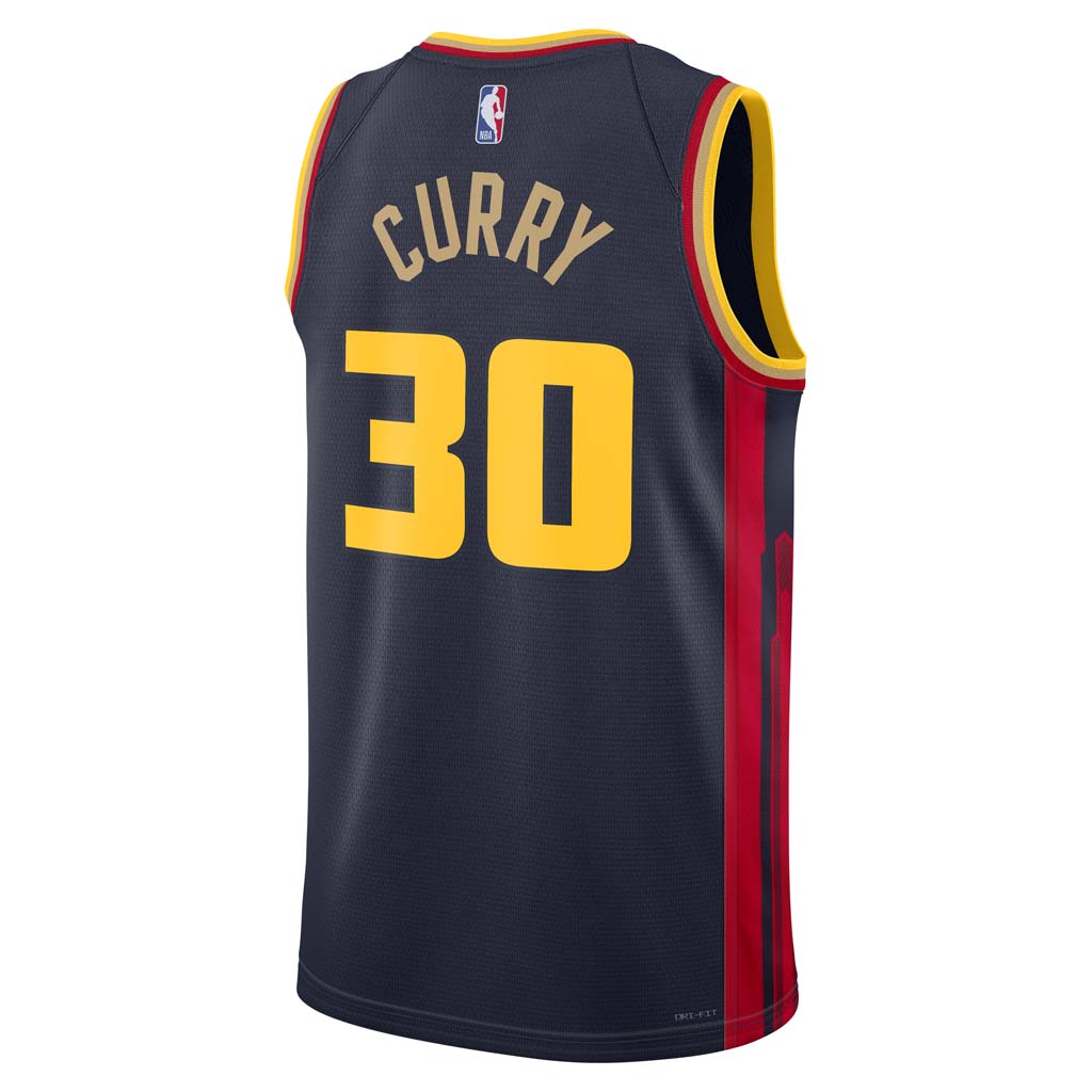 NBA Golden State Warriors Steph Curry Nike 2024/25 City Edition Swingman Jersey