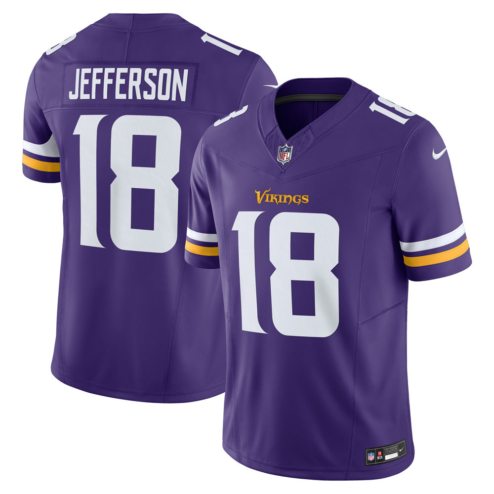 NFL Minnesota Vikings Justin Jefferson Nike 2023/24 Alternate Vapor F.U.S.E. Limited Jersey