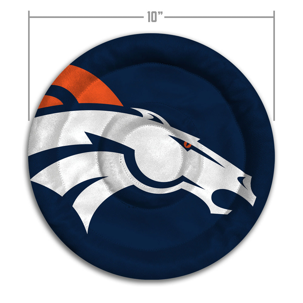 NFL Denver Broncos Flimzee Bean-Bag Flying Disc