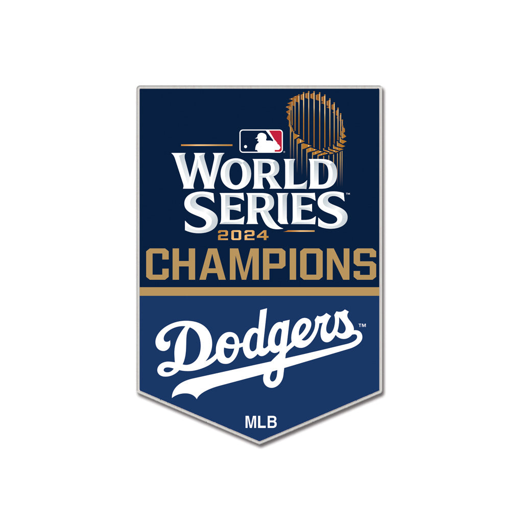 MLB Los Angeles Dodgers WinCraft 2024 World Series Champion Banner Pin