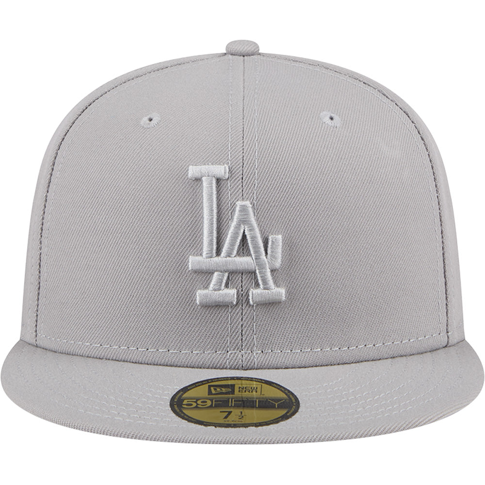 MLB Los Angeles Dodgers New Era Gray on Gray 59FIFTY Fitted