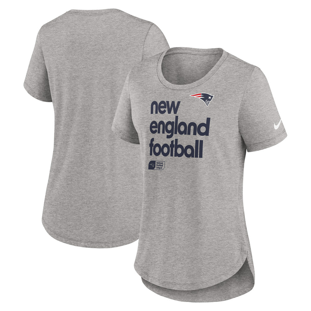 NFL New England Patriots Women&#39;s Nike Triblend Fashion Tee