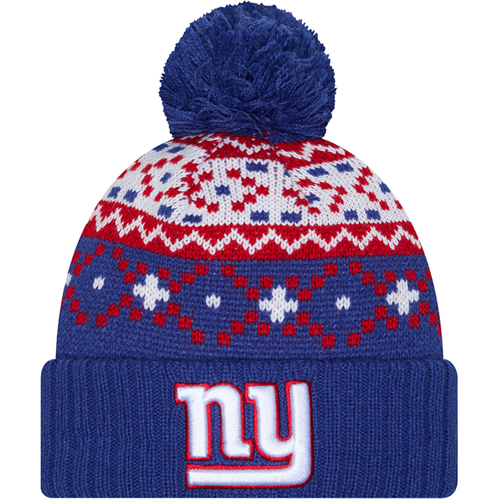 NFL New York Giants New Era Nostalgia Knit Hat