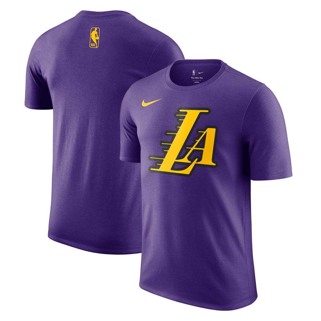 NBA Los Angeles Lakers Nike 2024/25 City Edition Essential Logo T-Shirt