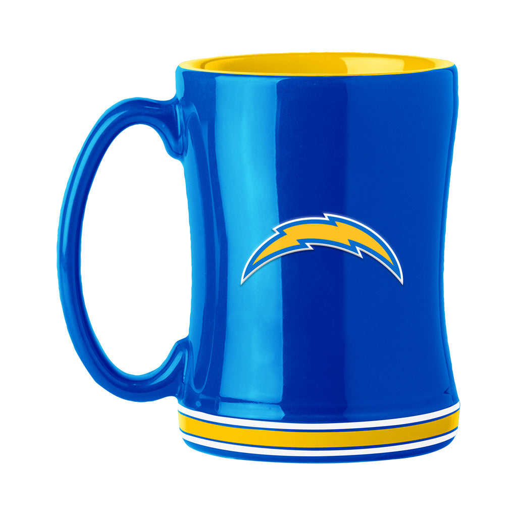 NFL Los Angeles Chargers Logo Brands Relief Mug