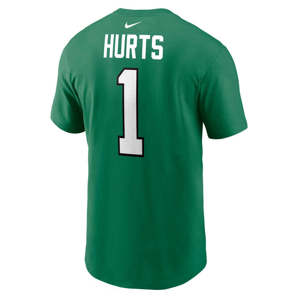 NFL Philadelphia Eagles Jalen Hurts Nike Alternate Player Pride Name &amp; Number Tee