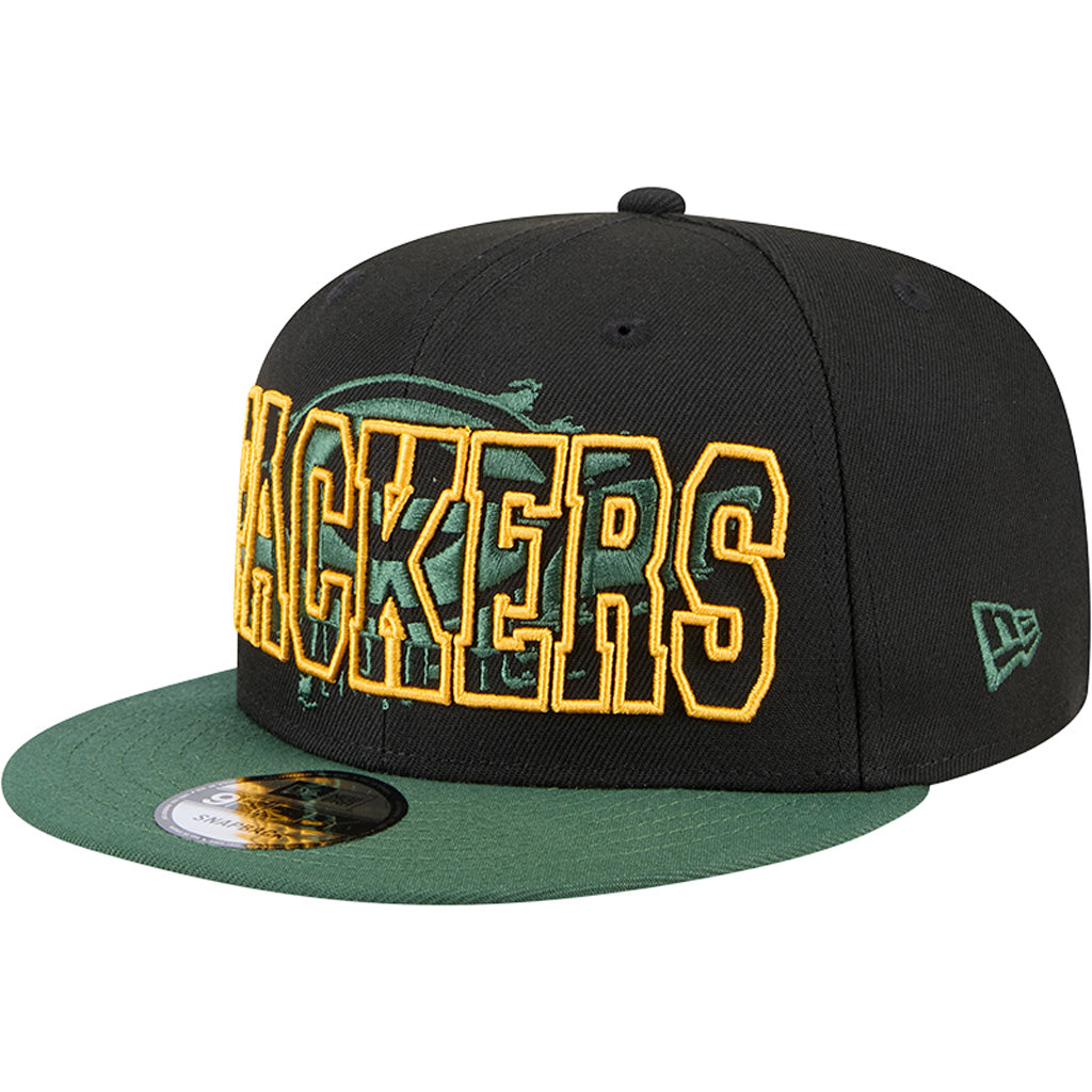 NFL Green Bay Packers New Era Splatter 9FIFTY Snapback Hat