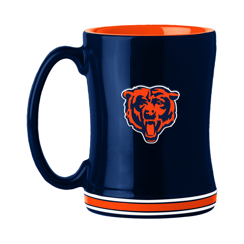 NFL Chicago Bears Logo Brands Relief Mug